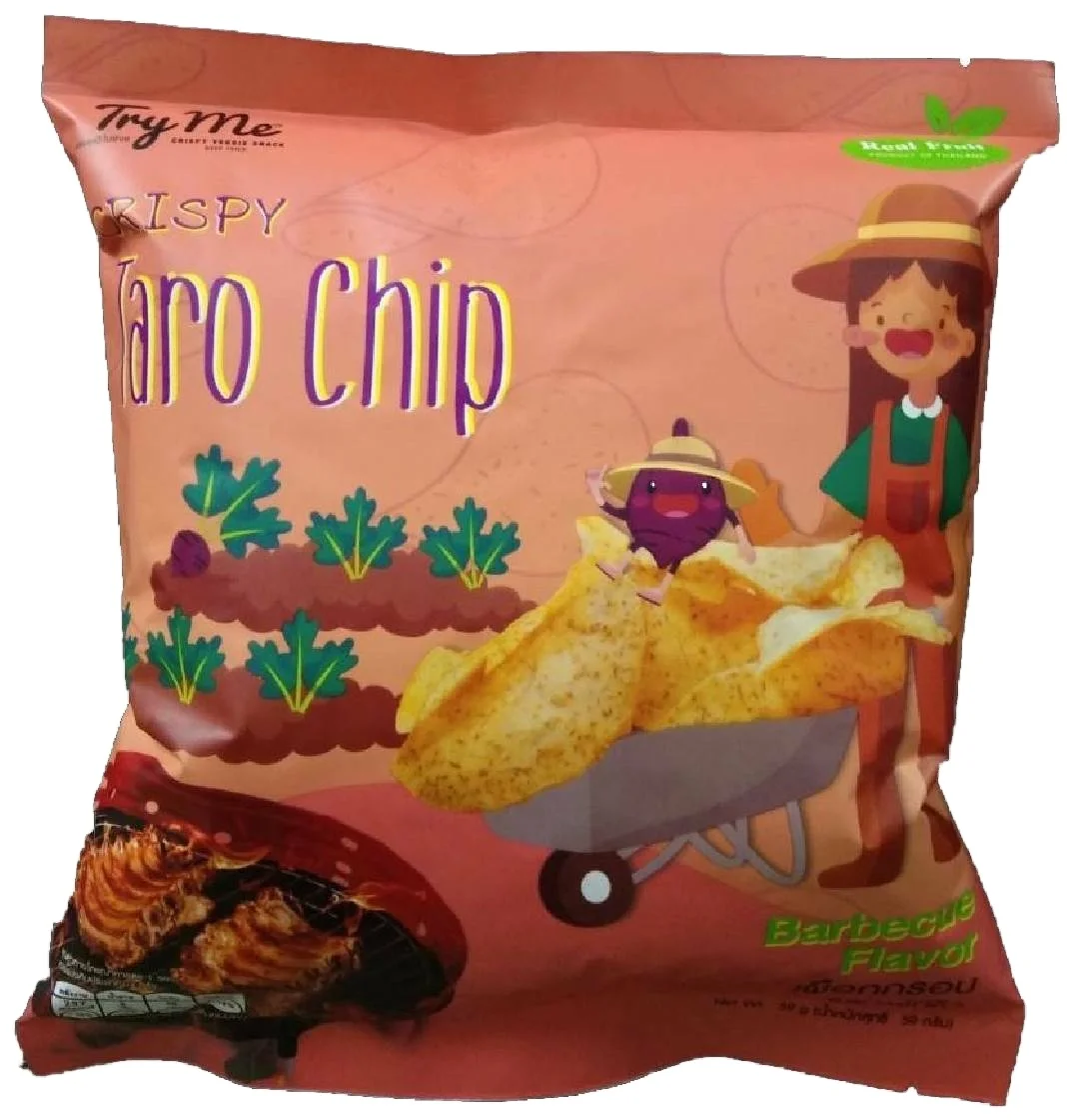 TRY ME CRISPY BARBECUE TARO Long-lasting crispiness, Gluten free, Non-grease, High fiber potassium and calcium