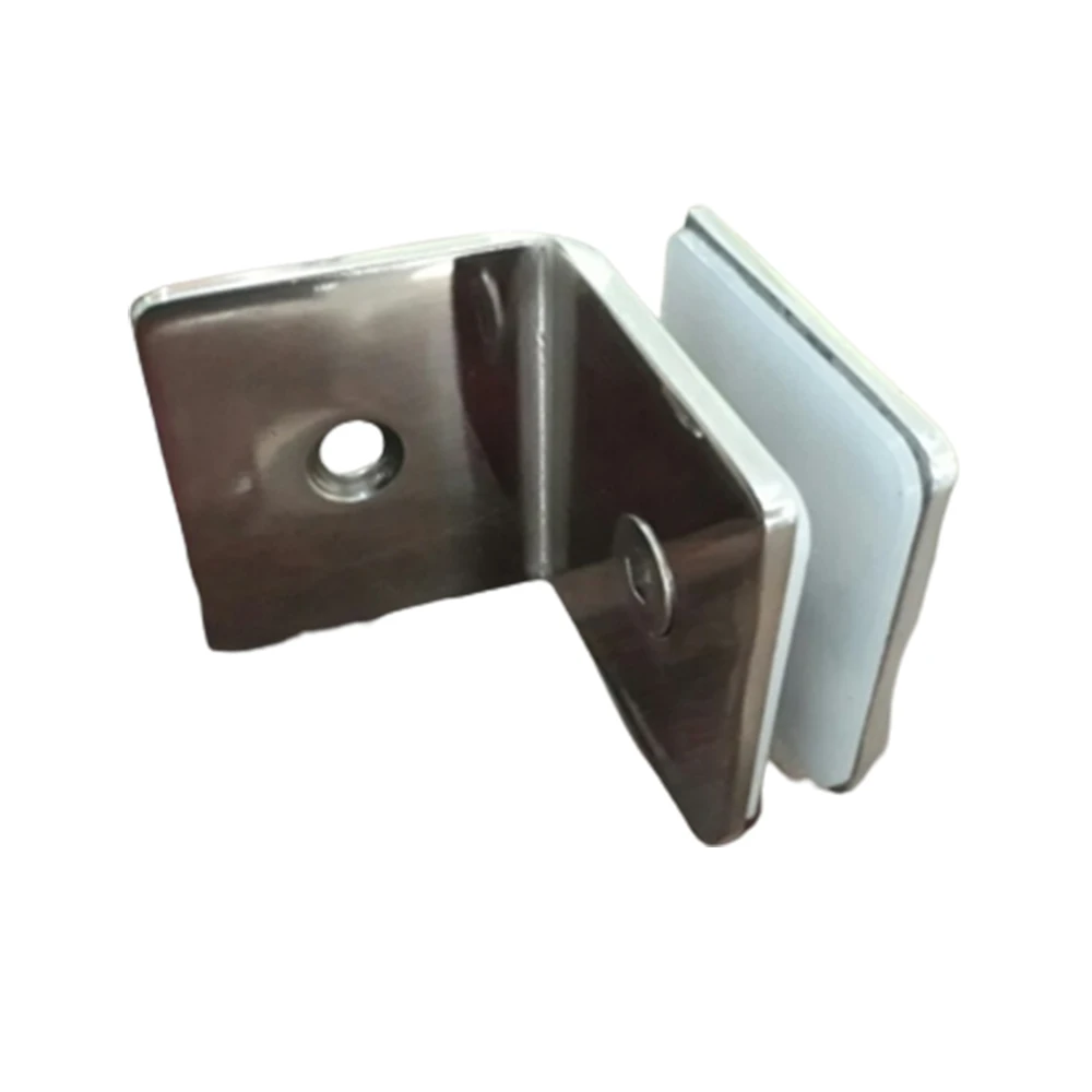 Bathroom Glass Accessory Shower Fitting - for Fixing Glass Folding / Hinge / Sliding Frameless Square Panel to Wall or Floor