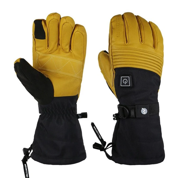 
2020 New gloves 2200mAh Lithium Batterie Electric Heat Gloves Ski Waterproof Heated gloves 