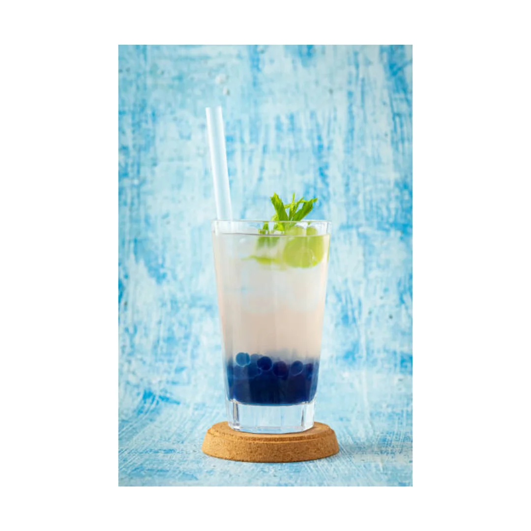 Ready To Ship LMC Taiwan Bubble Tea Supplier Sale Fruit Popping Boba Yogurt Flavor