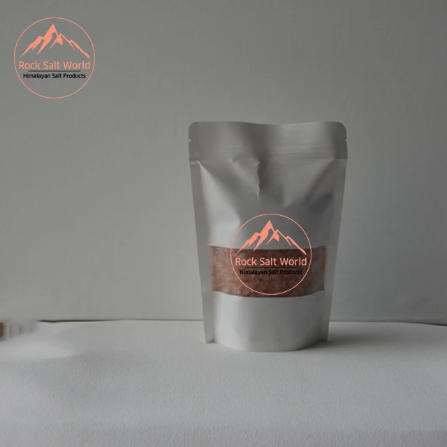 Natural Edible Pink Cooking Himalayan Salt Granulates Grains 1 KGin Refined Size of  3 mm Pure Natural Crystal Shape