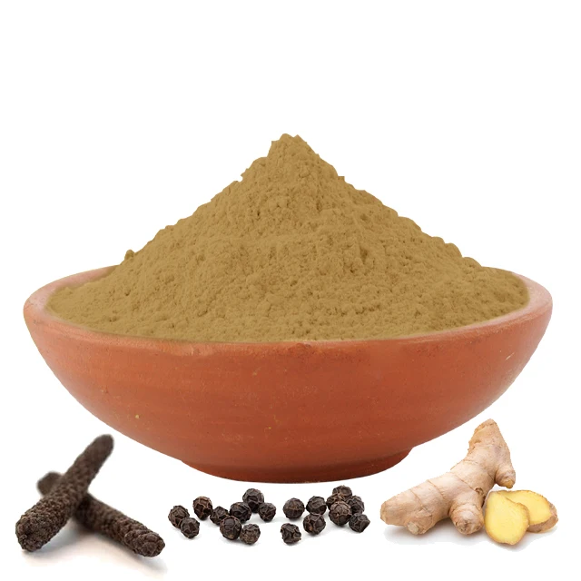 Best quality pure organic trikatu powder made with black pepper powder long pepper and ginger powder