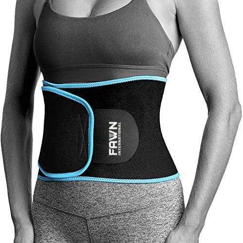 Waist Tummy Trimmer Sweat Band Body Shaper Belt Wrap Fat Burn Slim Exercise