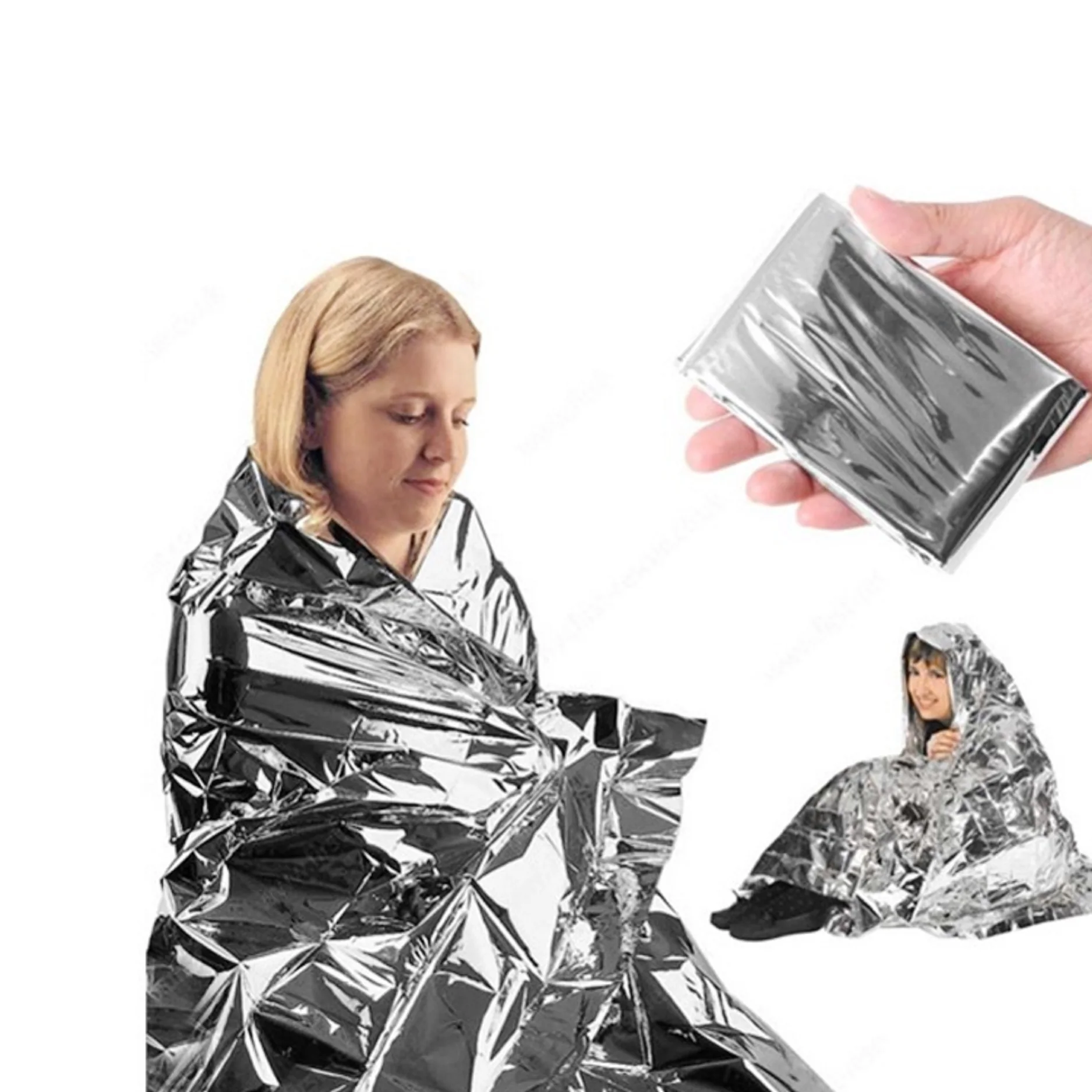 M-ETB01 MYWELL Wholesale Aluminum Thermal Mylar Emergency Foil Blankets