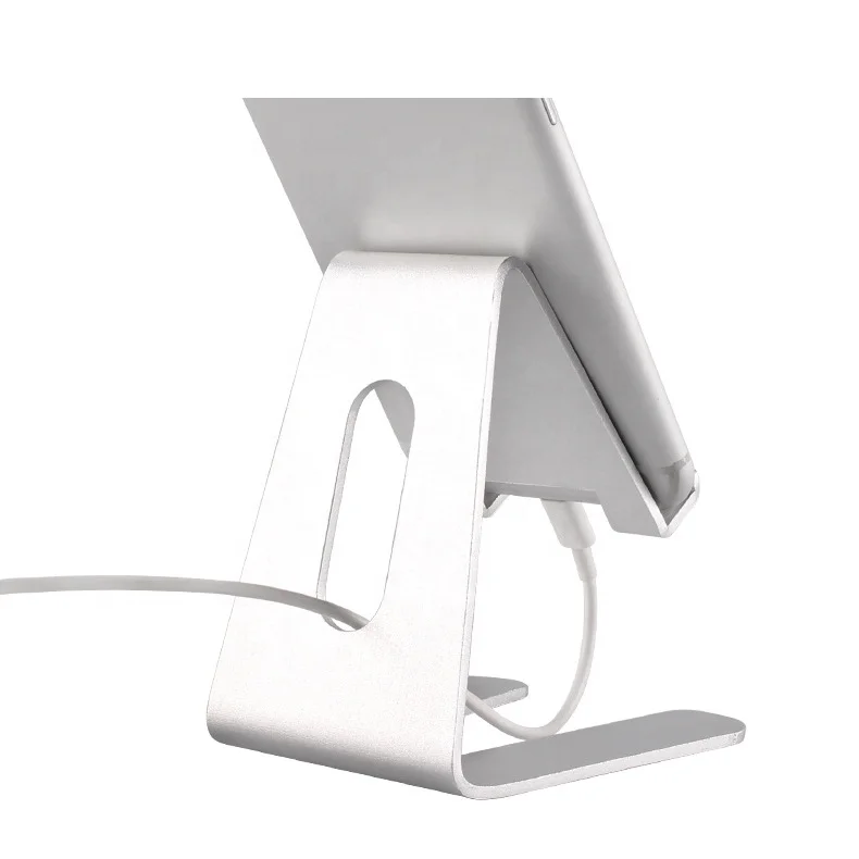 Metal mobile phone bracket watching TV desktop ipad fixing frame lazy support frame Cell Phone Stand