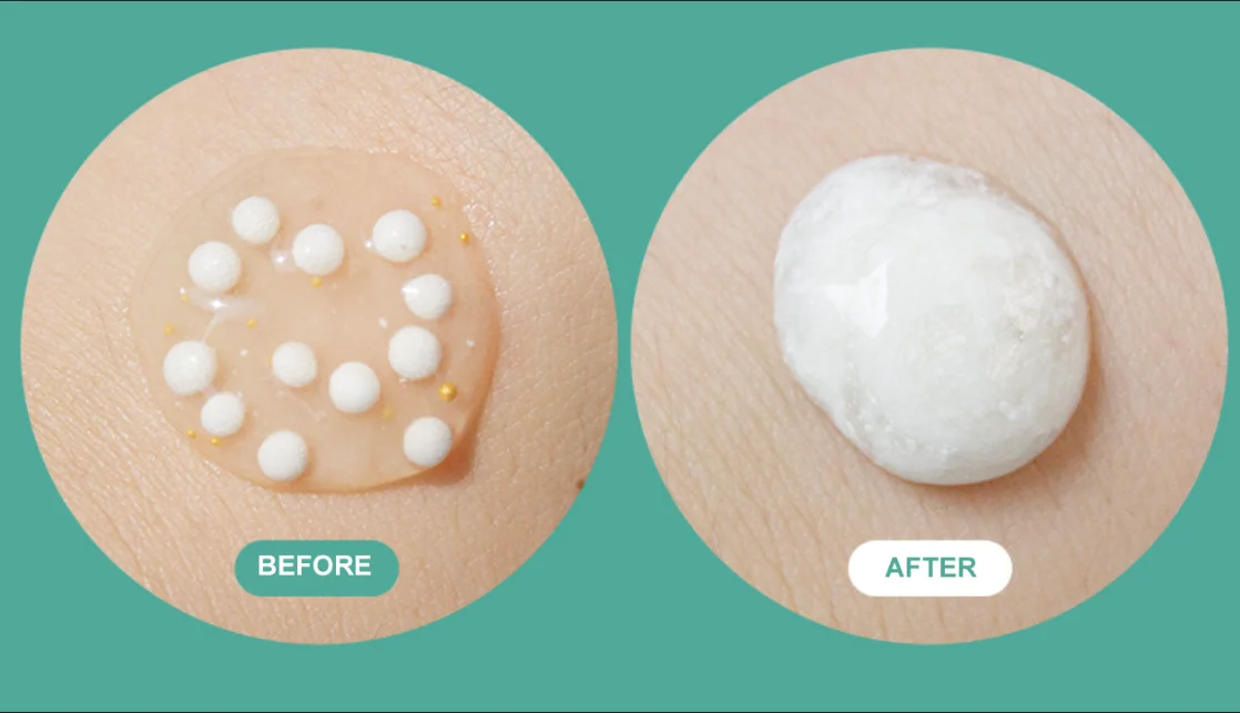 Korea Private label OEM wholesales Colorful micro capsule pearl caviar face serum anti wrinkle Whitening Anti-aging effect