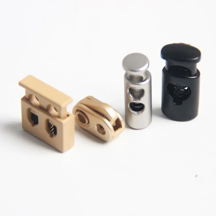 Оптовая продажа, дизайнерская металлическая толстовка с капюшоном, шнурок, резиновая буферная пробка, пружинный шнур, заглушка