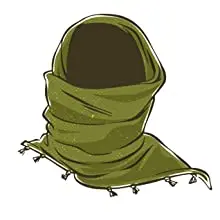 Легкий шарф Shemagh ветрозащитный для мужчин и