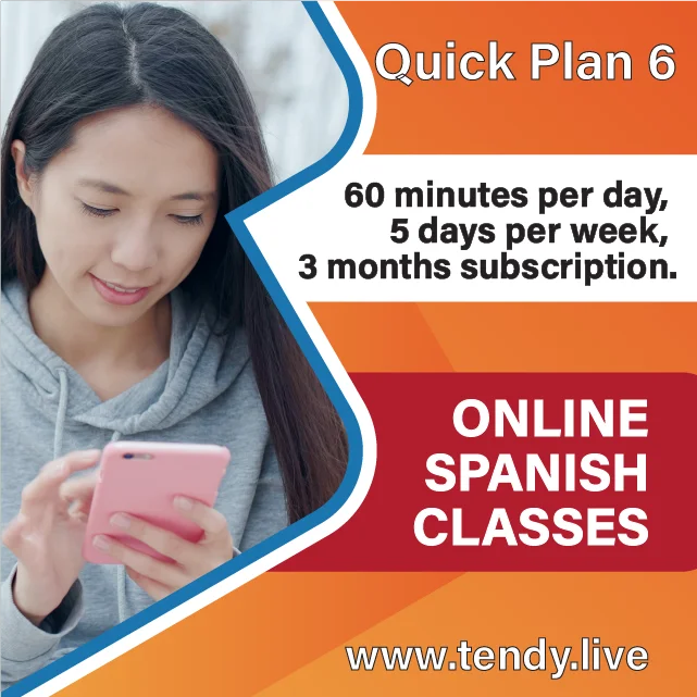 
tendy.live: Online Spanish classes with native-Spanish speaking teachers, ready to teach Spanish. 