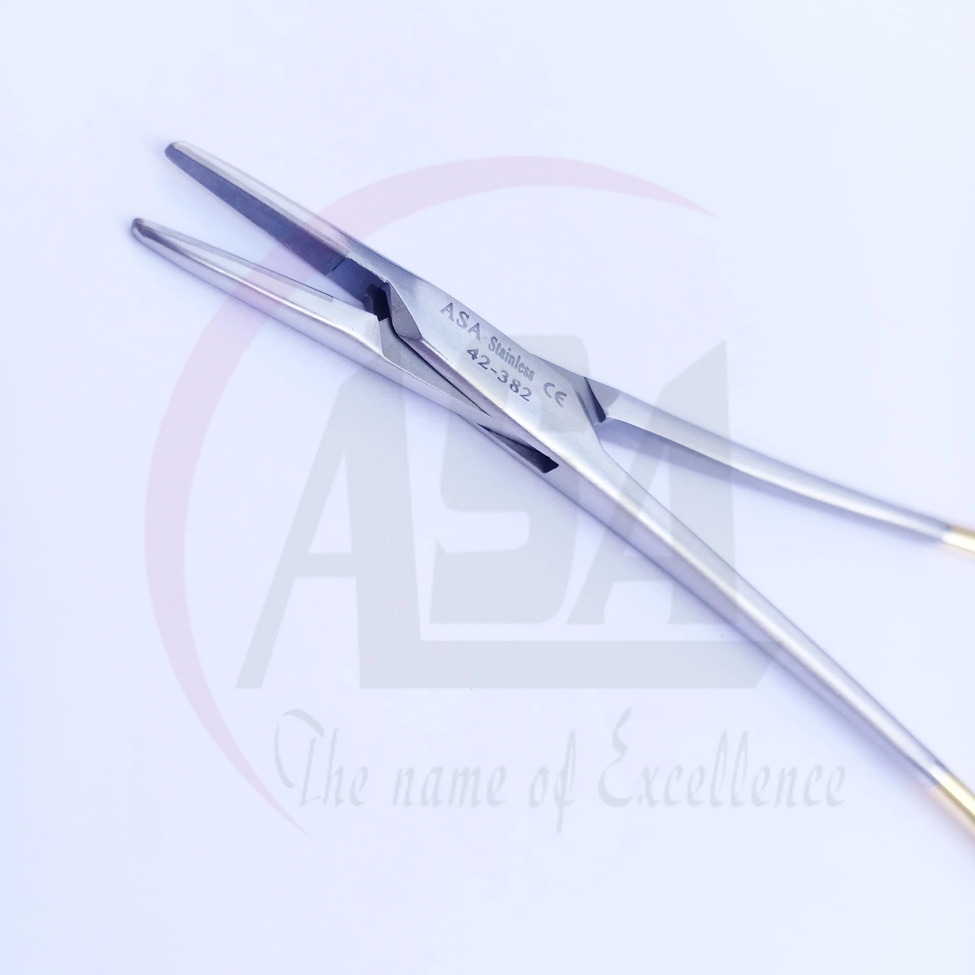 Stainless steel needle holder custom made less price halsey needle holder