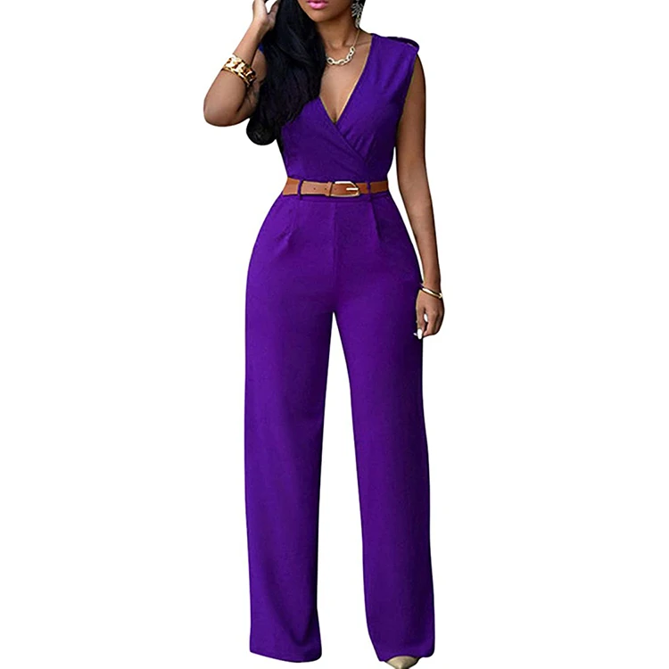 High manufacturer Premium quality Fashionable Jumpsuit Wholesale Custom made Casual Women Jumpsuit
