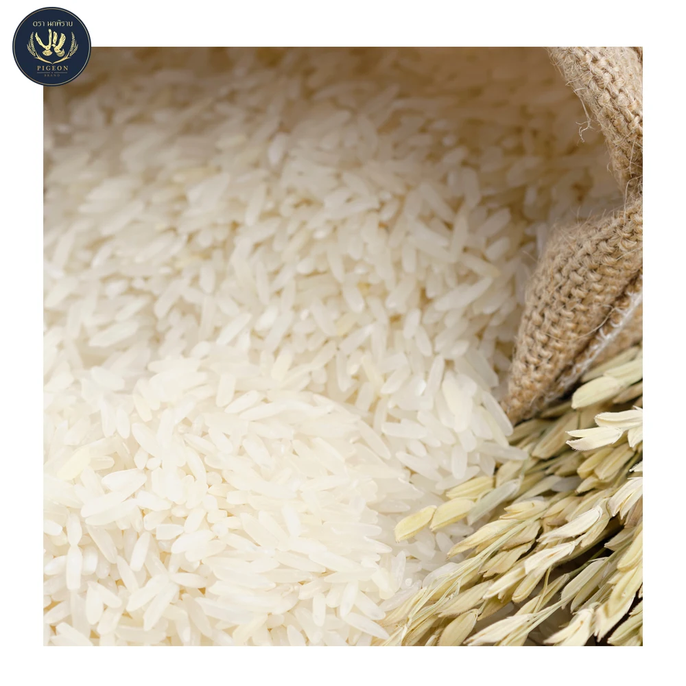 Ароматический Тайский рис Жасмин 25 кг, новый урожай, белый цвет, мягкий приготовленный