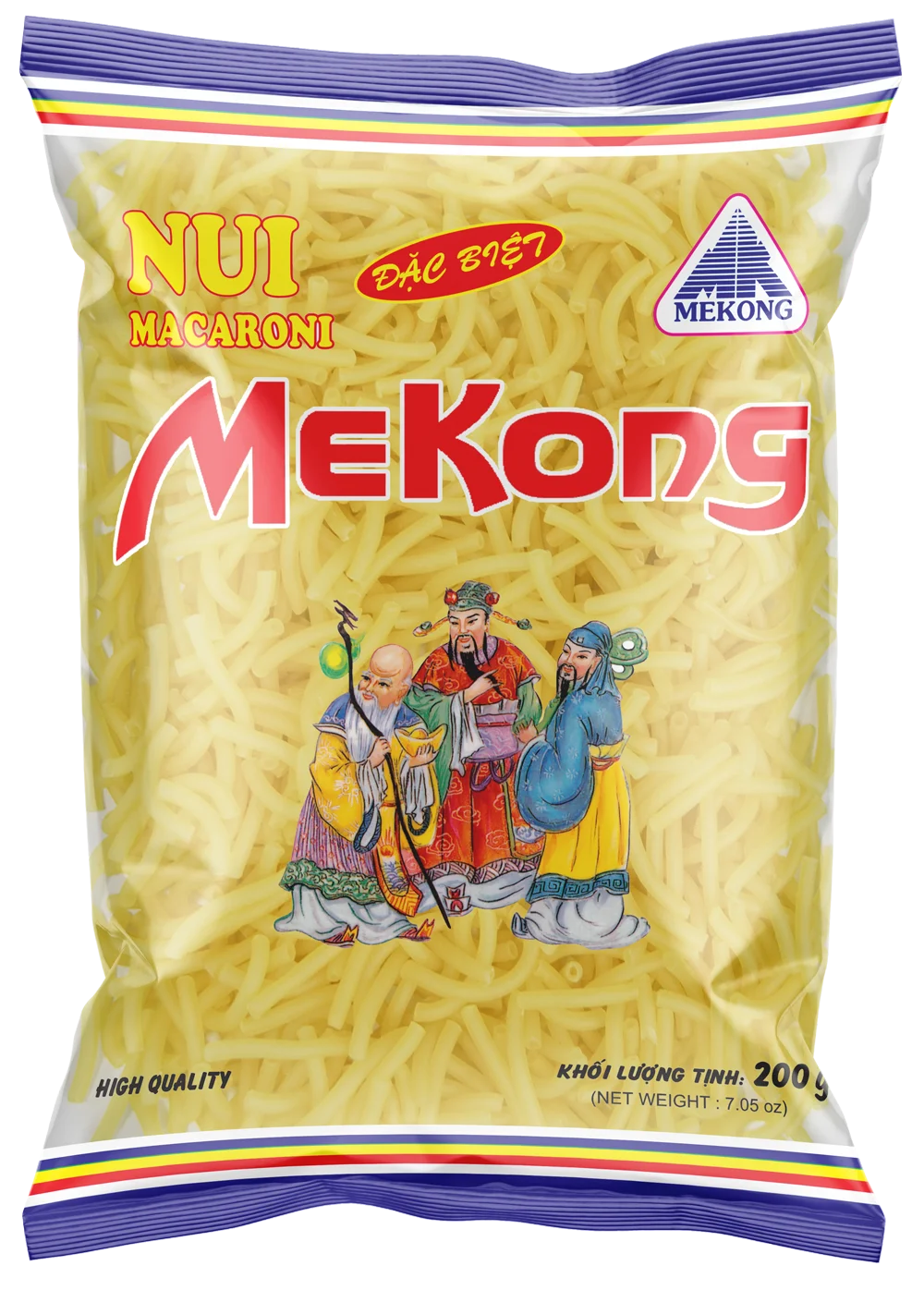 OEM Low-Fat In Vietnam Gluten-Free HACCP Free Sugar-Free Instant Special Shape Yellow Color Rice Macaroni Pasta