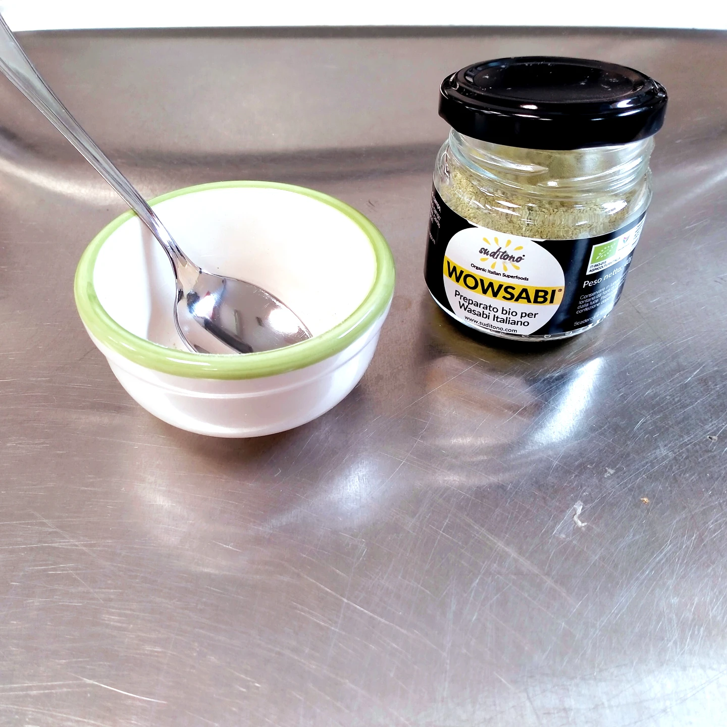 Stock 30 pcs - Organic wasabi product WOWSABI horseradish mustard herbs wasabi powder sauce