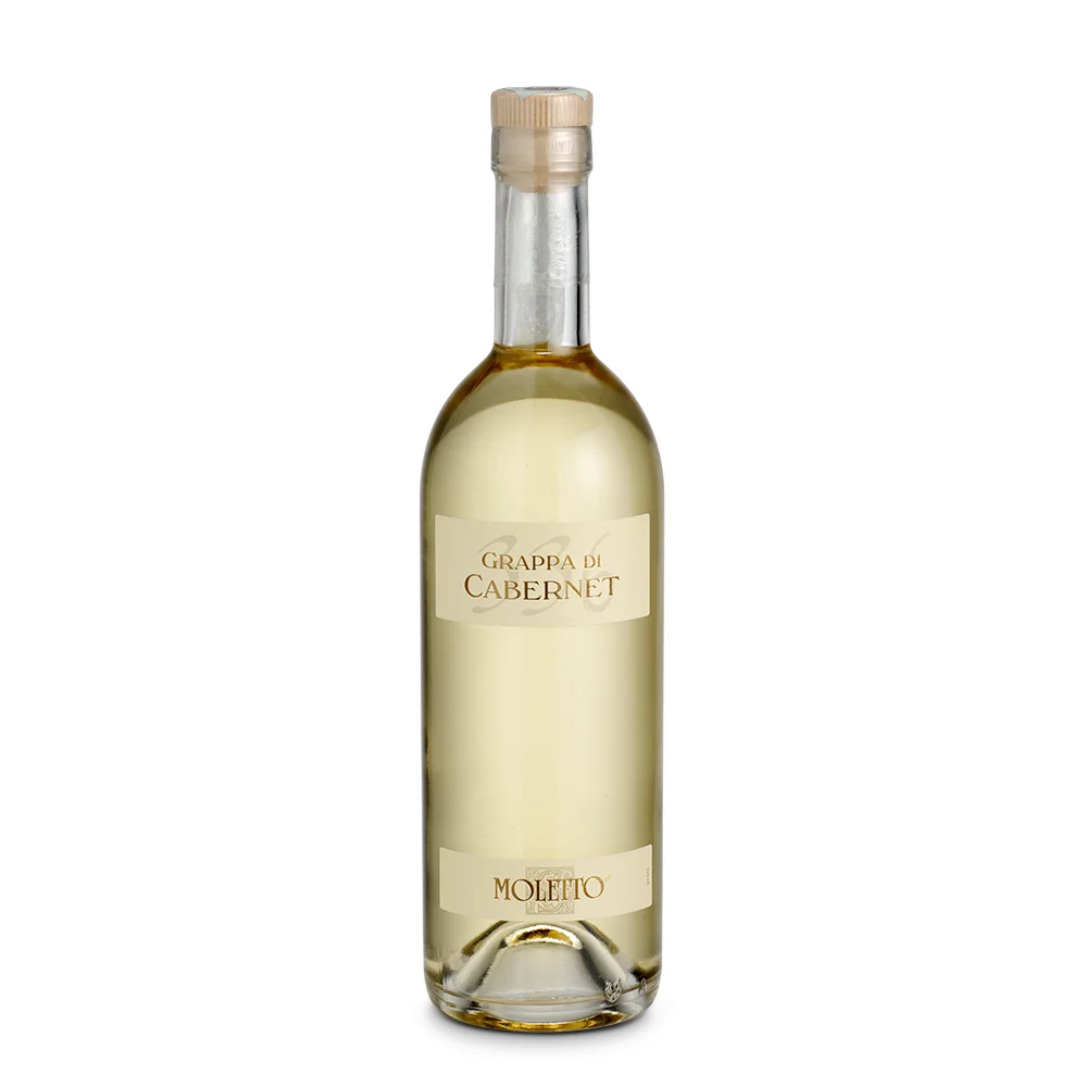 Grappa Cabernet Typical Italian distilled Italian Spirit from Venice area