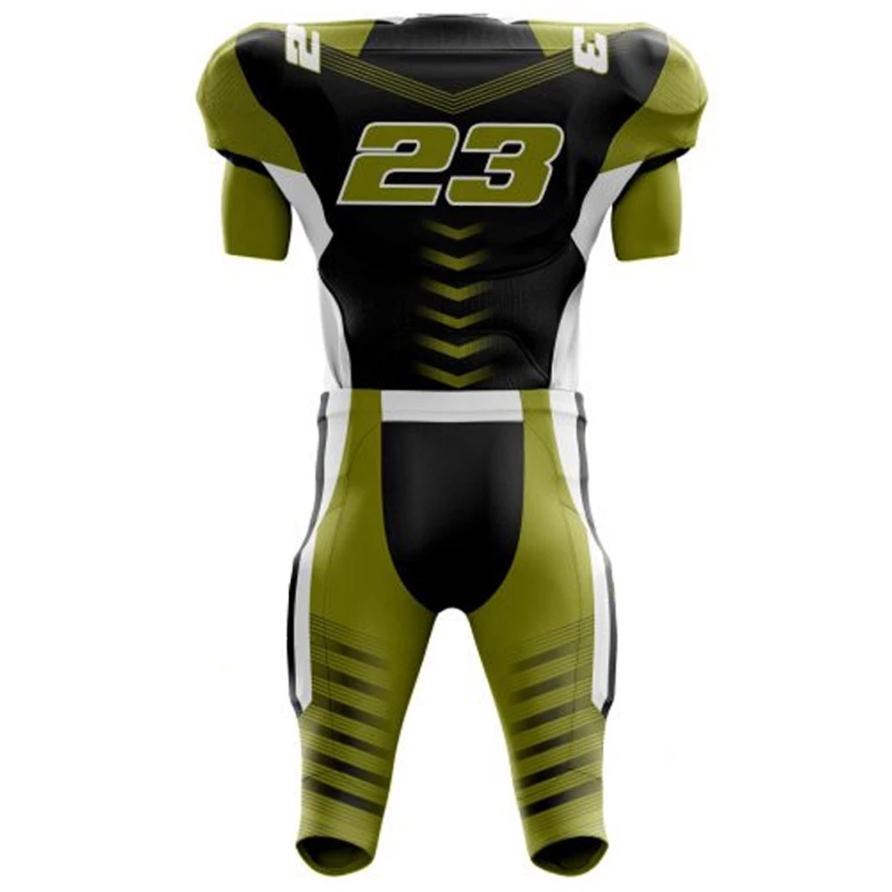 2022 New Arrival Custom Made American Football Jerseys with tackle twill player name and numbering American football uniform