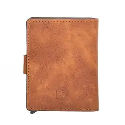 2019 Hot Selling RFID Blocker Feature  Genuine Leather Wallet and Card Holder  from Turkey Istanbul