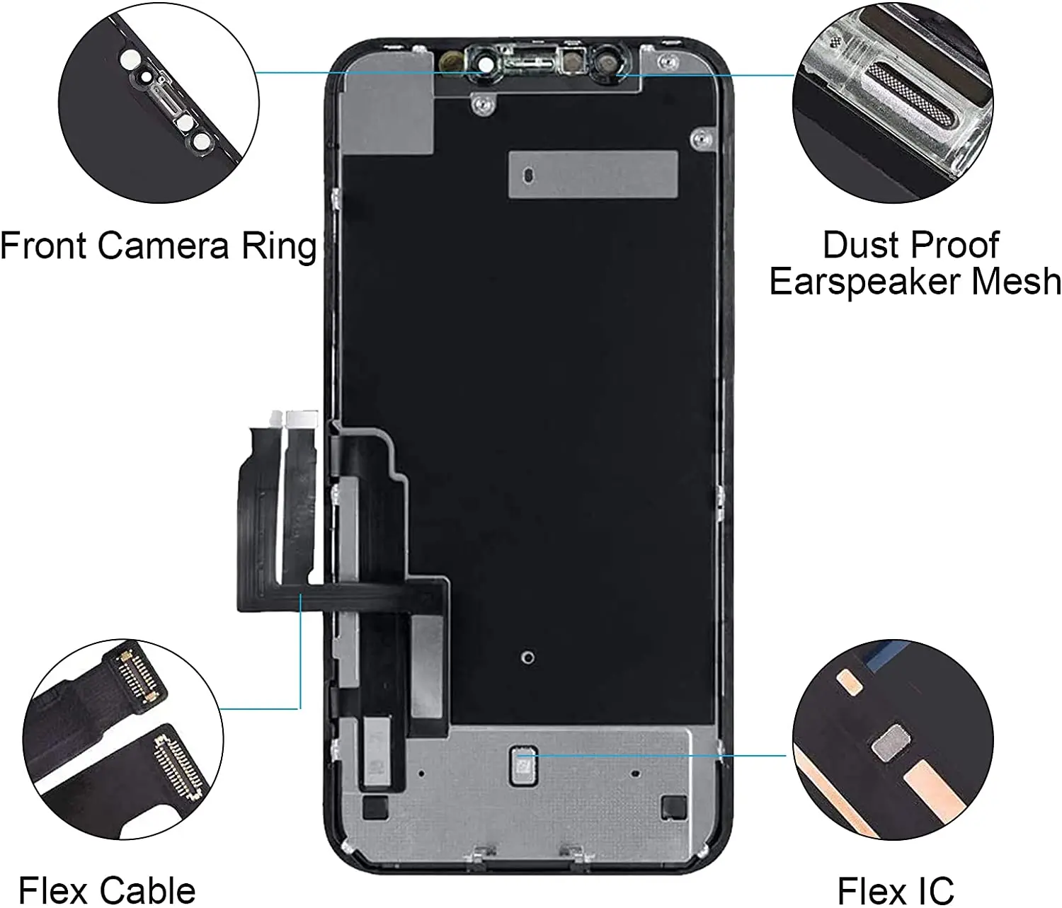  Сенсорный ЖК-экран для Iphone Xr TFT OLED INCELL на заказ не требуется минимальный