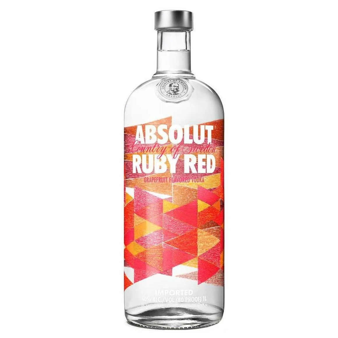 40% Alcohol Botella 1000ml Vodka Flavored with Notes Grapefruit Orange Wheat and Dry Citrusy Aroma