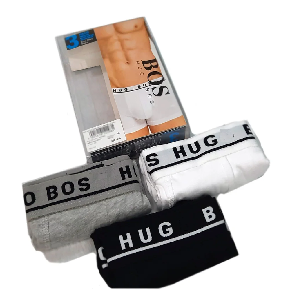 
Custom Logo Spandex cotton Boxer Shorts Sport Trunks Underwear Men Briefs from Bangladesh in cheap price 