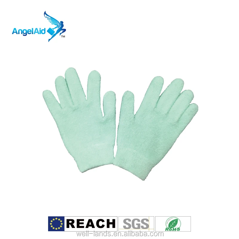 Taiwan Gel moisturizing gloves with mineral oil and Vitamin E for Eczema, Dry hands comfortable when wearing