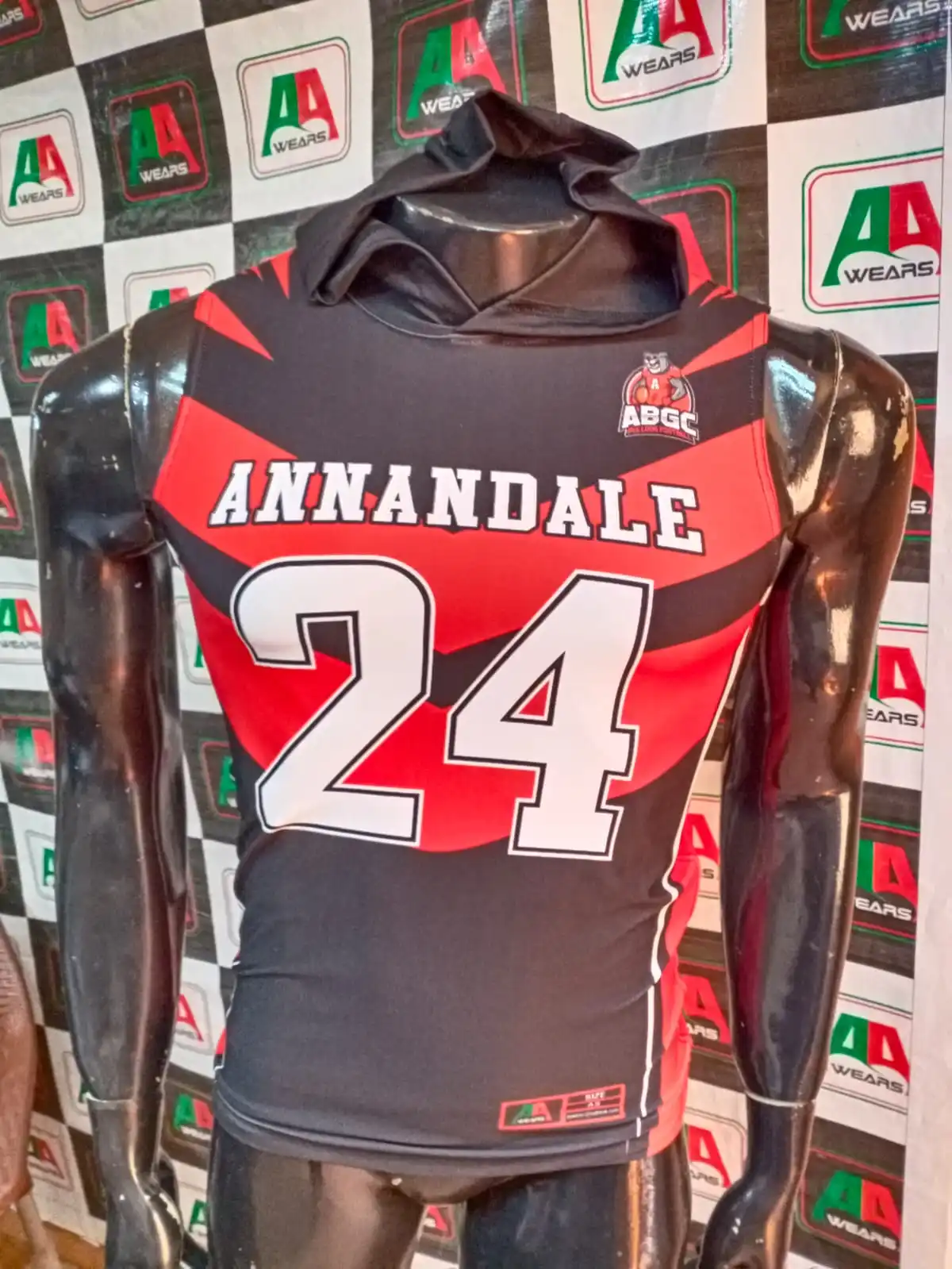 2022 Custom Sublimation Jersey Sleeve Less Fit Stretchable Polyester Micro Mesh 7on7 American Football Uniform  Youth Adults