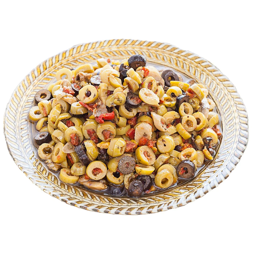 Оливковый салат AGEAN MIX, 2 кг, вакуумная тарелка