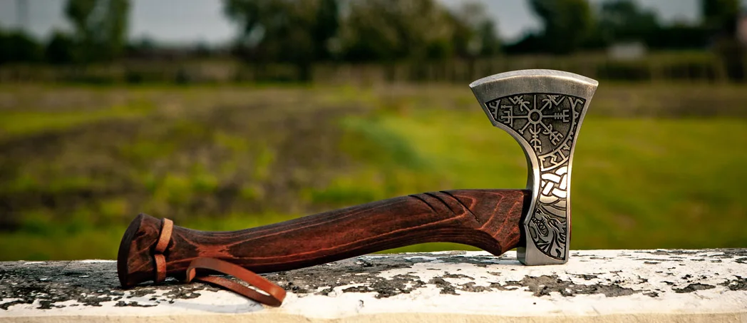 Handmade Steel Camping Hatchet Axe