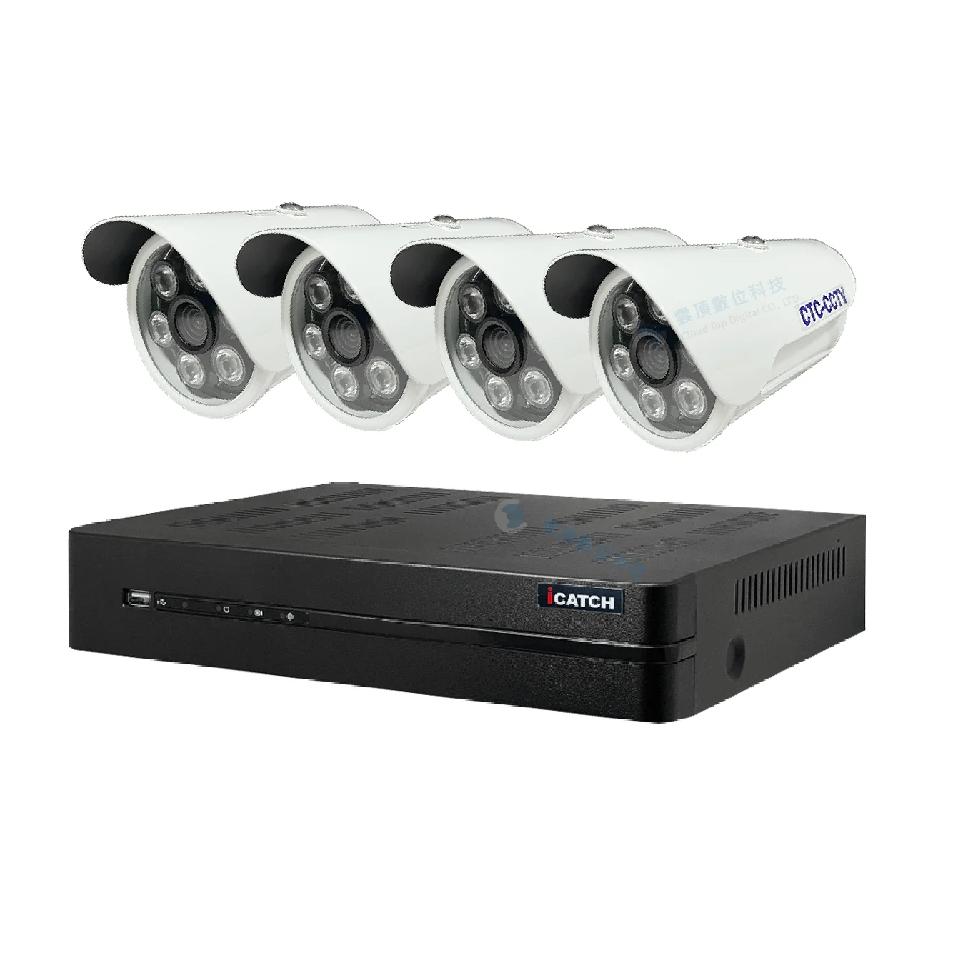 iCatch H.265+ 5MP CCTV DVR 16CH 1080p TVI/AHD/CVI/IPC/960H/D1 security camera dvr
