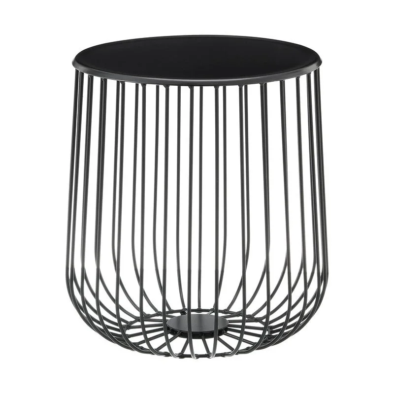 Уличный кованый столик с белым мраморным верхом Современный дизайнерский чайный для внутреннего дворика железный проводной однотонный среднего размера