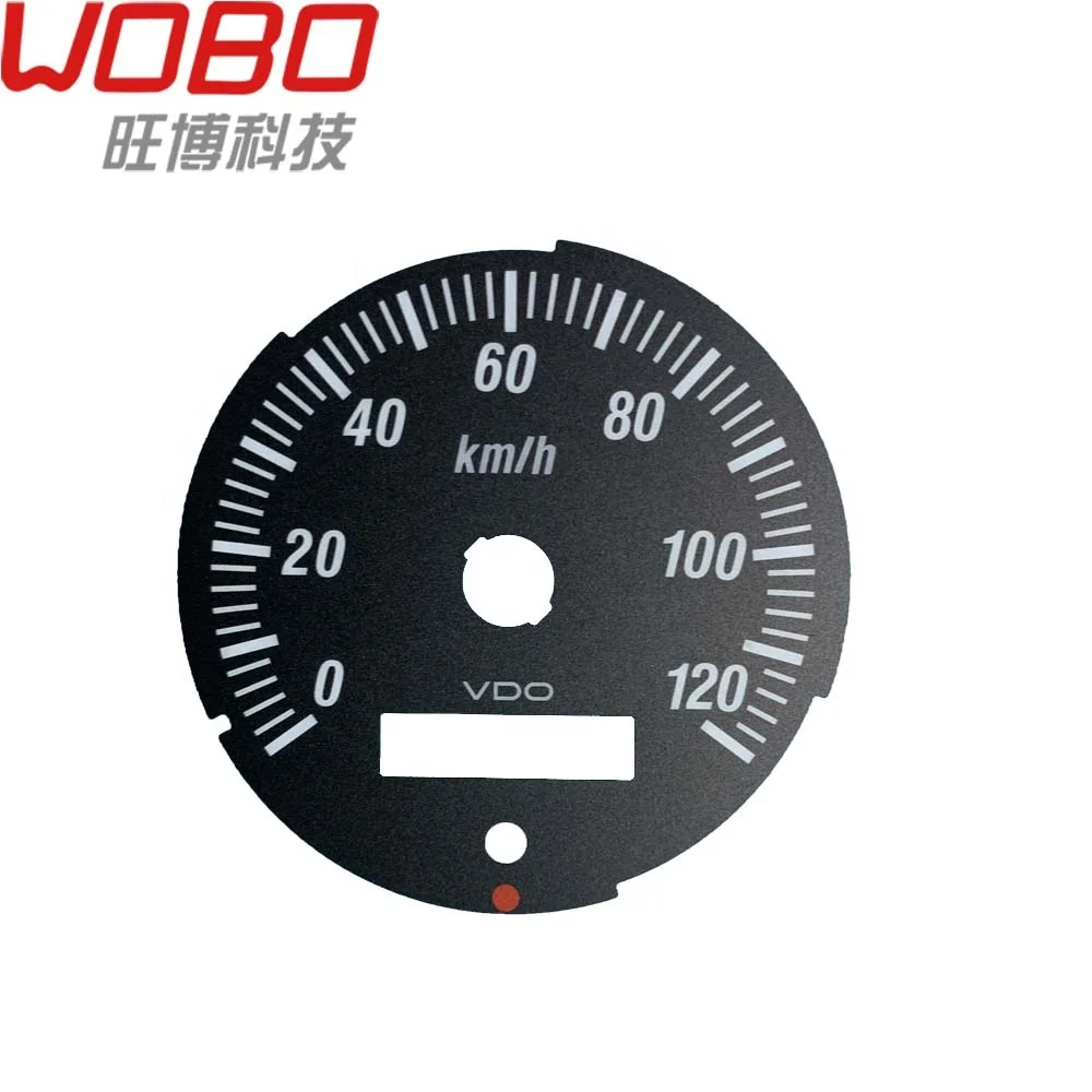 Custom Speedometer Instrument Cluster Gauge Faceplate For Universal Cars