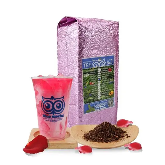 OEM Wholesale Rose Tea Milk Tea Powder Bubbles Milk Tea Powder Factory Outlet Blended Thailand
