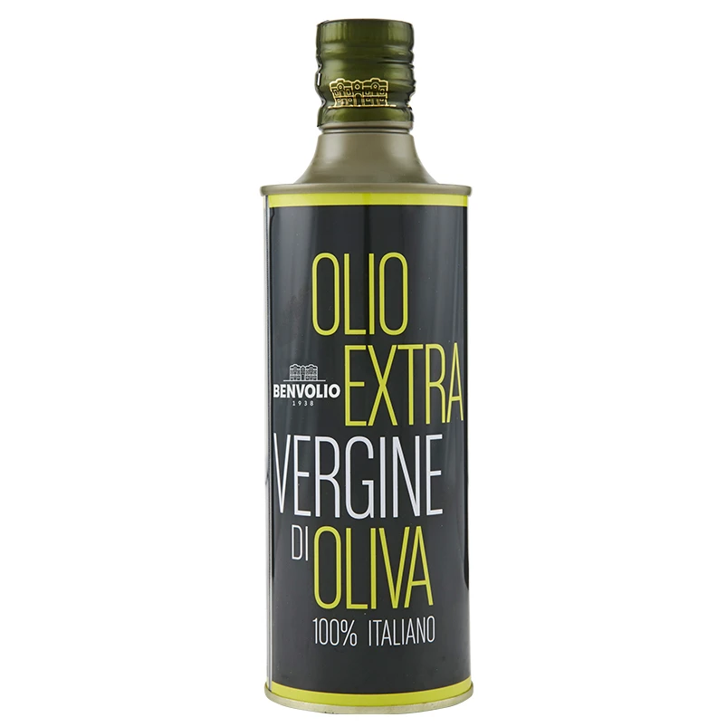 BENVOLIO 1938 EXTRA VIRGIN OLIVE OIL 12x500 ml  100% ITALIAN PURE HIGH QUALITY PREMIUM OIL PRESS TIN BOTTLES