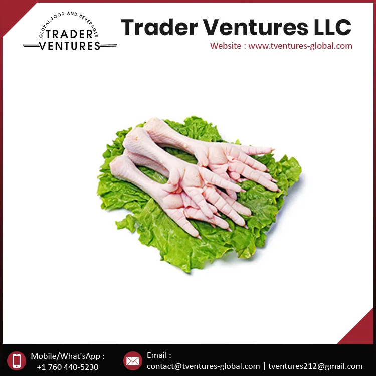 
SIF Approved Frozen Chicken Feet/Paws Export to China, Vietnam, Japan, Thailand 
