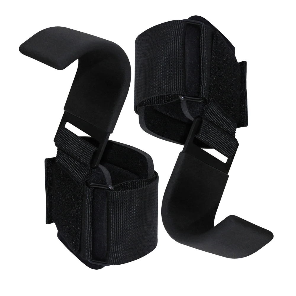 
Neoprene and cast Iron weight lifting heavy lifting hooks for gym training 