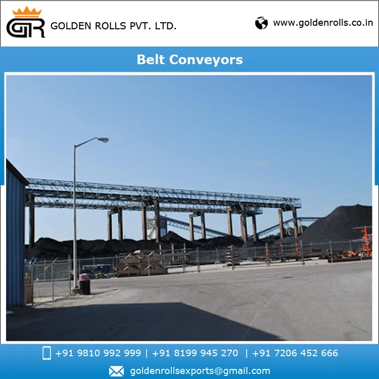 
India Origin Manufacturer Selling High Quality Belt Conveyors System for Material Handling 
