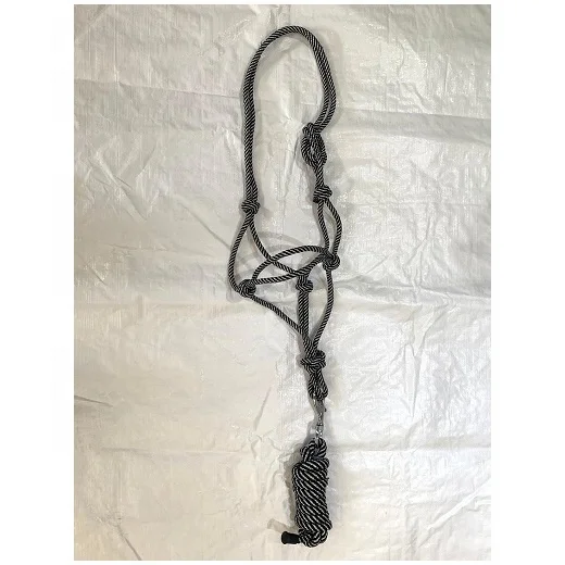 Cowboy Knot Rope Halter w/ Noseband NEW HORSE TACK