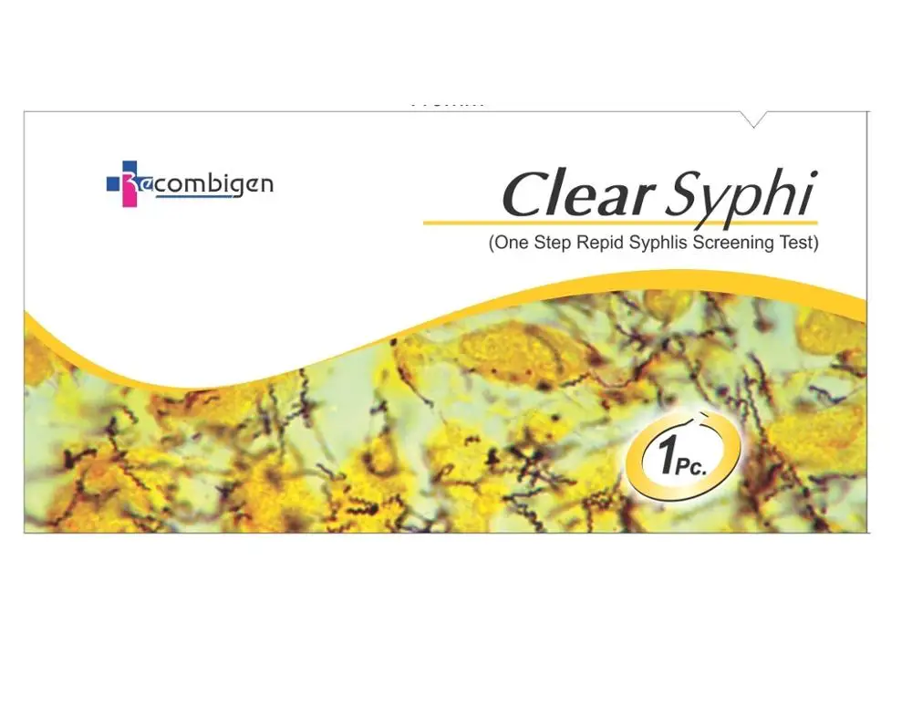 
One step Rapid diagnostic syphilis Test kits (TP test strips serum / plasma / ISO13485 certified) 