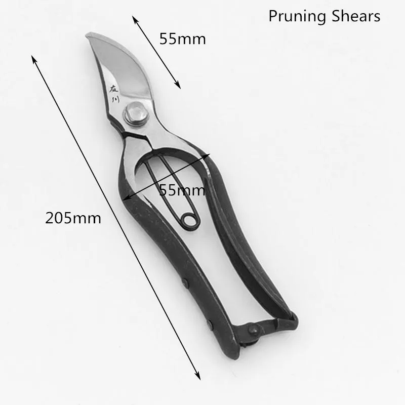 8 inch forged garden  bypass hand pruners