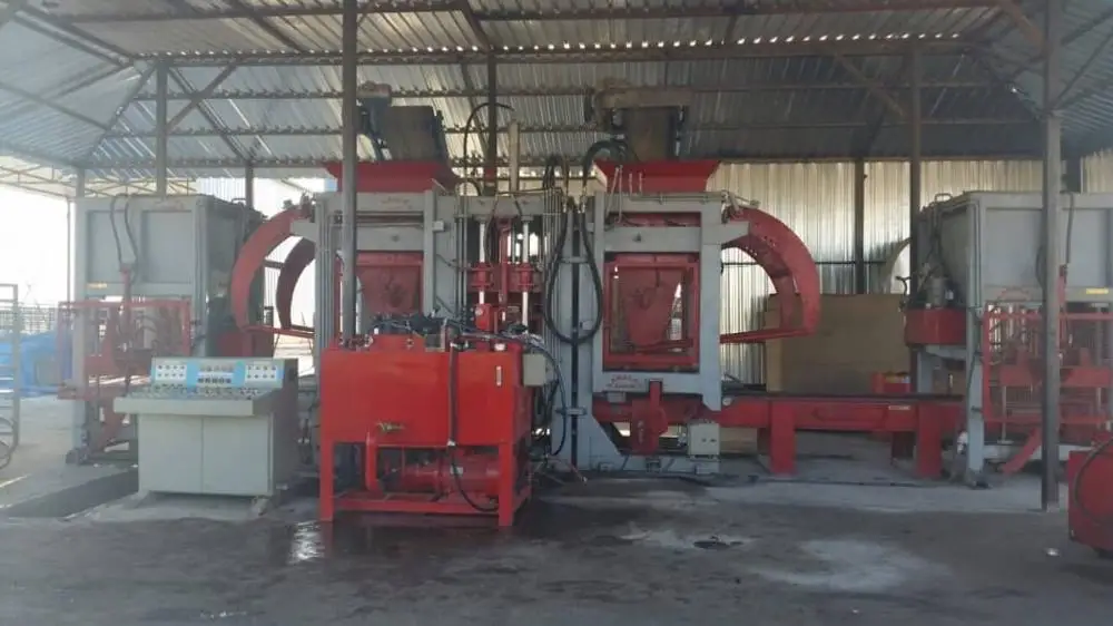 
Block Making Machine 15000 psc/8 hours - Block Making Machine Concrete Brick Production Line Manufacturing Plant Hydraulic P 