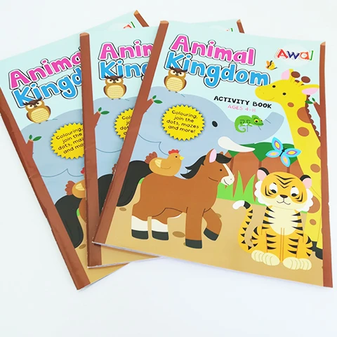 Малайзия, высокое качество, пользовательская печать книг, детская книга/цветная книга/Раскраска книг, услуги печати