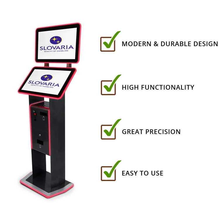 1 Year Warranty on 10 Points PCAP Touch Screen Sports Gambling Room Betting Terminal Machine from Czech Republic