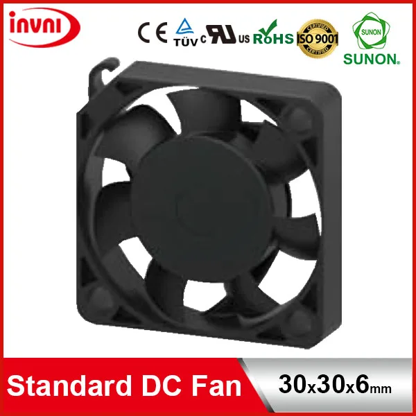 Standard SUNON 3006 30x30 30mm Fan Cooling Exhaust Ventilation Laptop 5V DC Mini Axial Flow Fan 30x30x6 mm (MC30060V1-0000-A99)