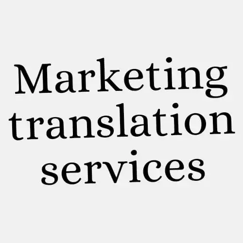 Marketing Translation Services translation service of German English French AT BEST WHOLESALE PRICE MANUFACTURES IN INDIA