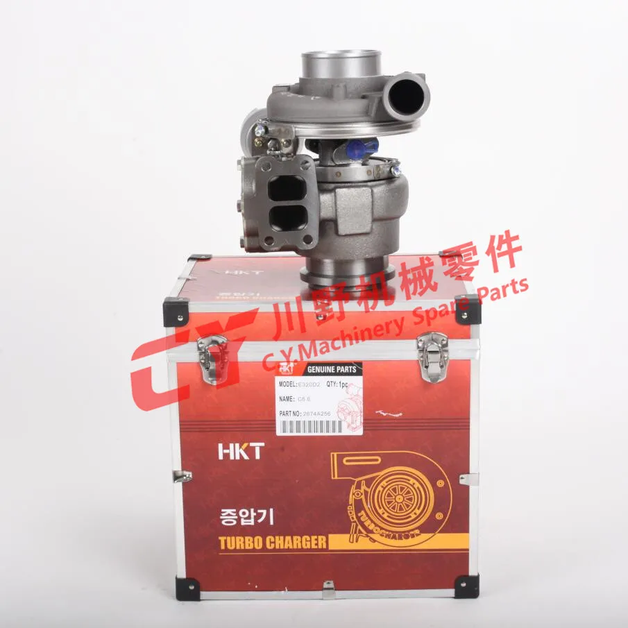2674A256 Excavator Engine Turbocharger C6.6 for E320D2 E323D