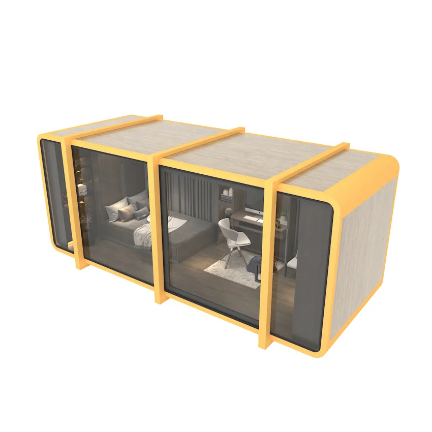 ready made 40ft high cube container house prefab kit house