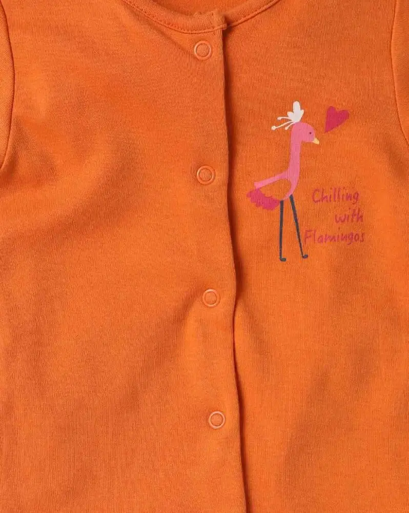  Printed Cotton Sleepsuits