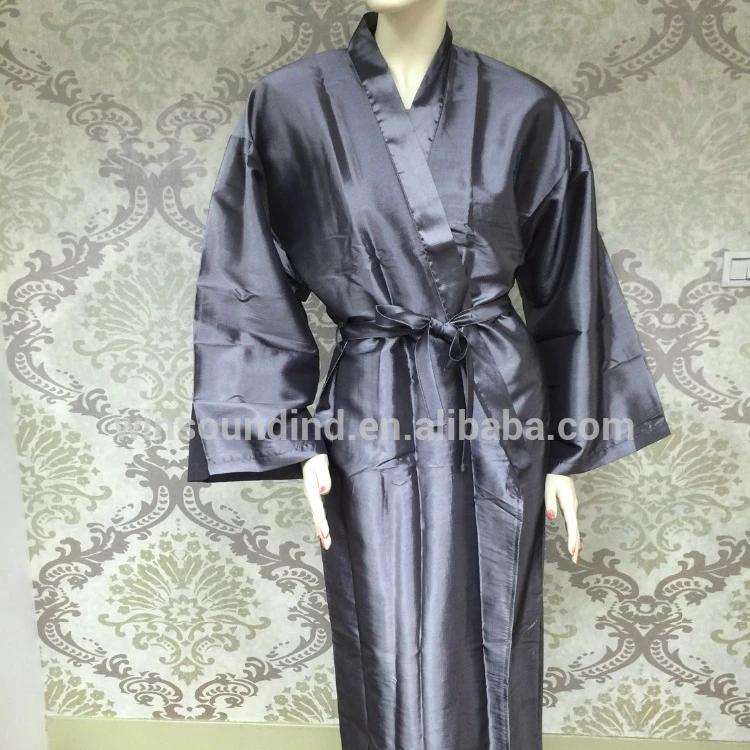 High Quality Nylon Polyester Salon Robes Kimono Gown Smock