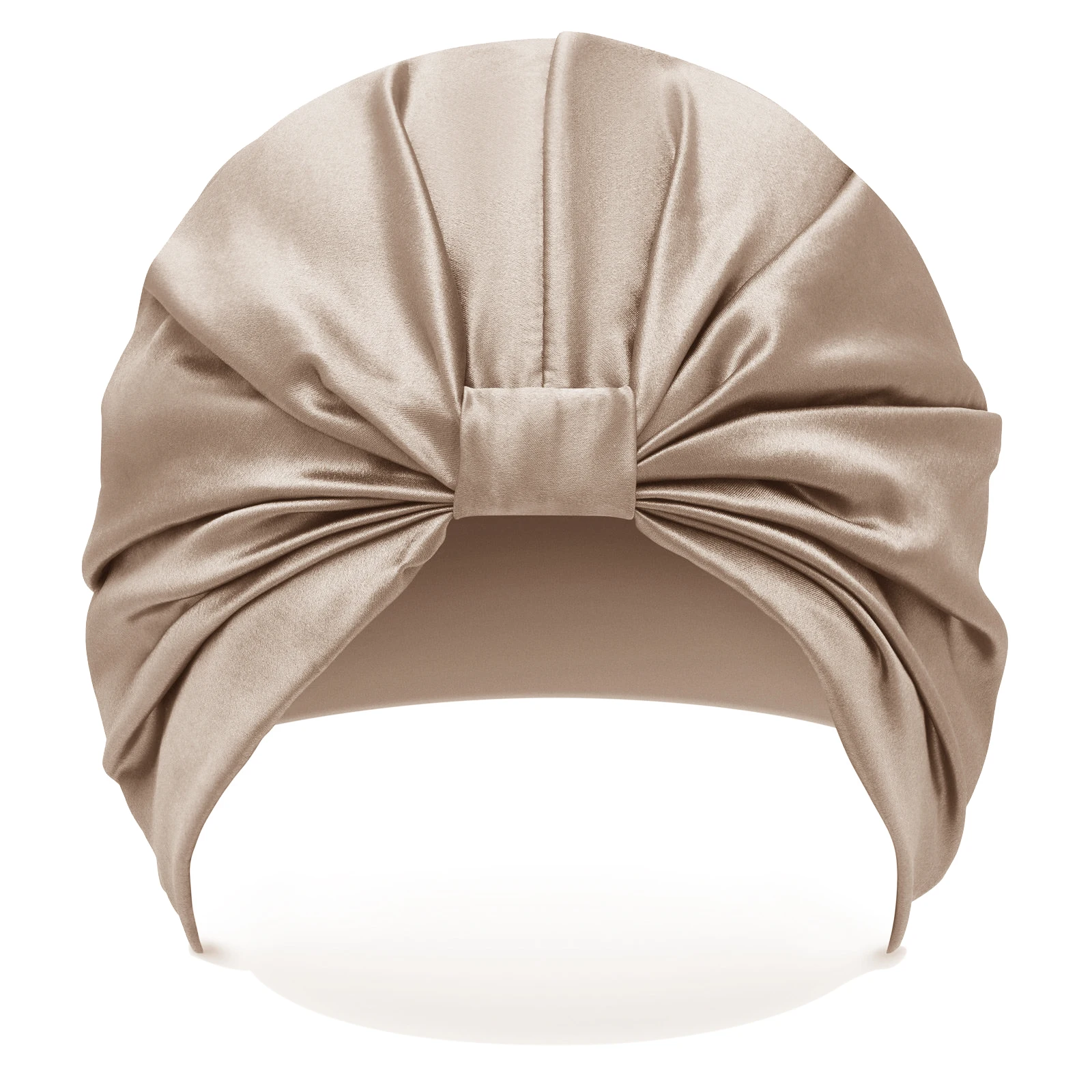 Customizable size colour and thickness 6A Grade pure silk sleep hat 22momme double layers silk cap