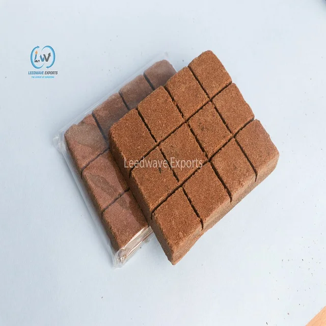 
Low Price Solid Fuel Brown Wax and Sawdust cubes Fire Starters 